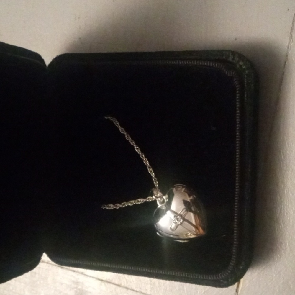 Silver locket